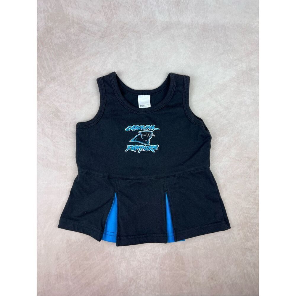 Vintage Girls 12M Carolina Panthers NFL Dress